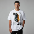 Shiv Shakti Oversized Tee | Ardhanarishvara | Levique Luxe Sanatan Streetwear Levique Luxe